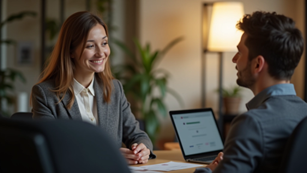 Coaching conversation in office